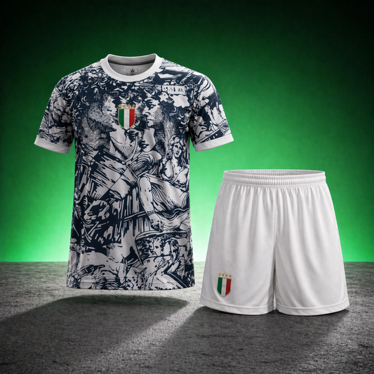 Ensemble Italie - T-shirt & Short Adultes