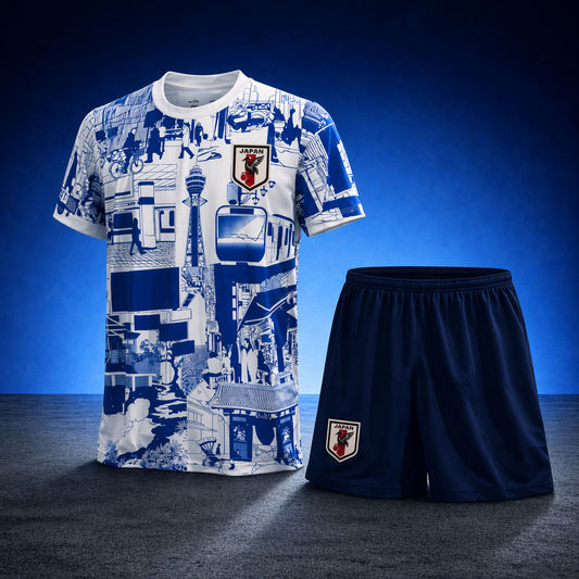 Ensemble Japon - T-shirt & Short Adultes